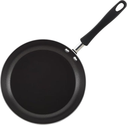 Farberware Cookstart DiamondMax Nonstick Cookware/Pots and Pans Set with Glass Lids, Dishwasher Safe, Includes Baking Pan and Kitchen Cooking Tools, 15 Piece - Black - Image 12