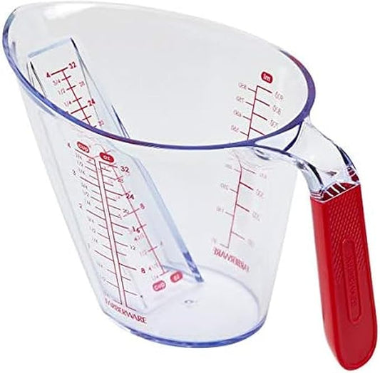 Farberware Pro Angled Measuring Cup, 4 Cup, Red by Farberware