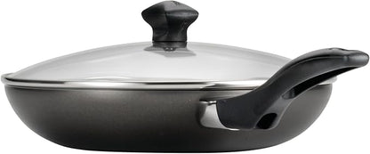 Farberware Dishwasher Safe Nonstick Cookware Pots and Pans Set, 15 Piece, Pewter - Image 7