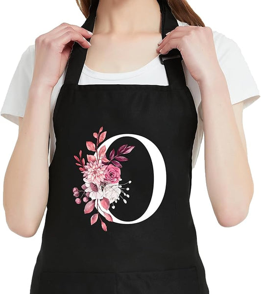 Personalized Aprons for Women with Pockets, Cute Aprons for Women Chef Baking, Cooking Gifts for Mom Birthday