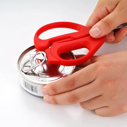 CANARY Japanese Kitchen Shears with Cutter 7.5" Offset Angled Blade, Made in JAPAN, Dishwasher Safe Come Apart Blade, All-Purpose Detachable Kitchen Scissors, Rust Proof Japanese Stainless Steel, Red - Image 6