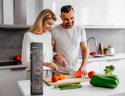 Damascus Chef Knife: 8-inch Razor-Sharp Japanese Chef Knife with VG10 Steel Core, Full Tang G10 Handle, NSF Food-Safe Professional Kitchen Knife with Sheath, Knife for Men Women, Mothers Day