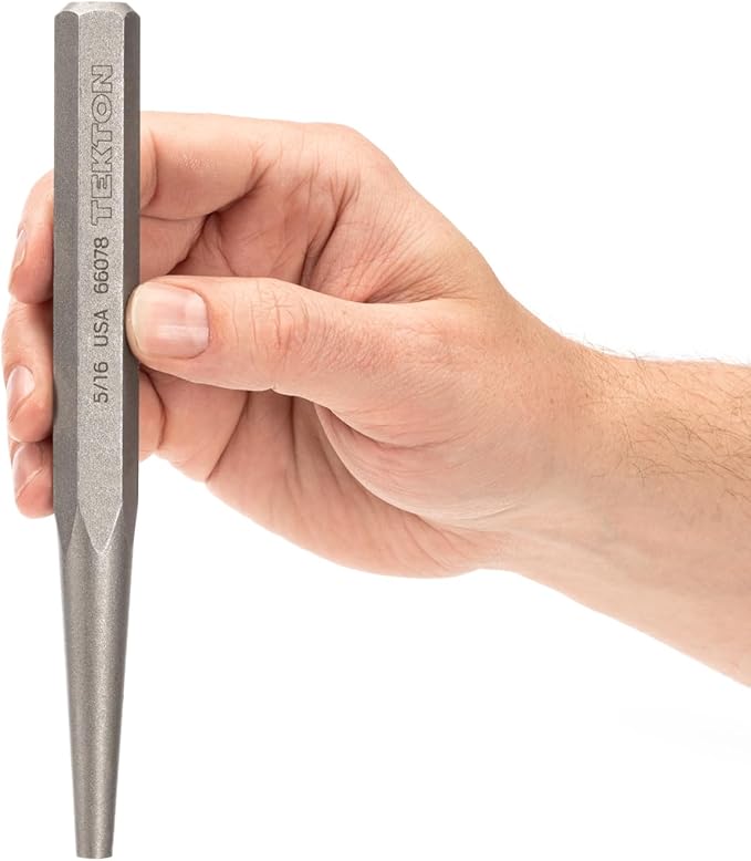TEKTON 5/16 Inch Solid Punch | 66078 | Made in USA