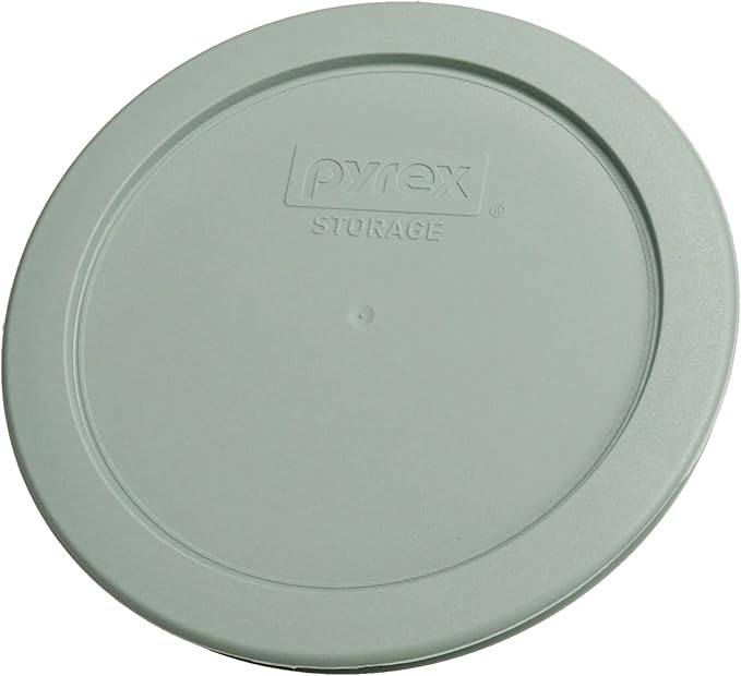 Pyrex (2) 7202-PC 1 Cup White Mint, (2) 7200-PC 2 Cup Rosewater Pink, (2) 7201-PC 4 Cup Tranquil Green, (1) 7402-PC 6/7 Cup Tarragon Green Food Storage Replacement Lids – Made in the USA - Image 4