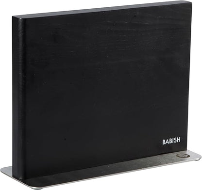 Babish 5 Piece 1.4116 German Steel Magnetic Knife Block Set Babish 5-Piece Forged Kitchen Knife Block Set – 1.4116 German Steel Cutlery with Magnetic Knife Holder – Professional Chef Knife Set
