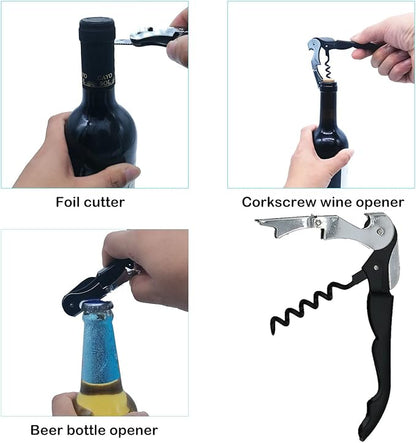 Otstar Latest Jar Opener for Seniors with Arthritis, Weak Hands, Multi-function Bottle Opener with Non Slip Rubber Jar Opener Gripper Pad and Corkscrew Wine Opener - Image 7