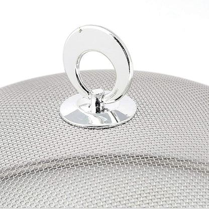 Ochine Stainless Steel Mesh Dome Food Cover Round Splatter Cover Screen Food Tent Outdoor Mesh Tent Food Cover Protectors for Home Kitchen, Outdoors, Camping, Parties, Picnics, BBQs, etc