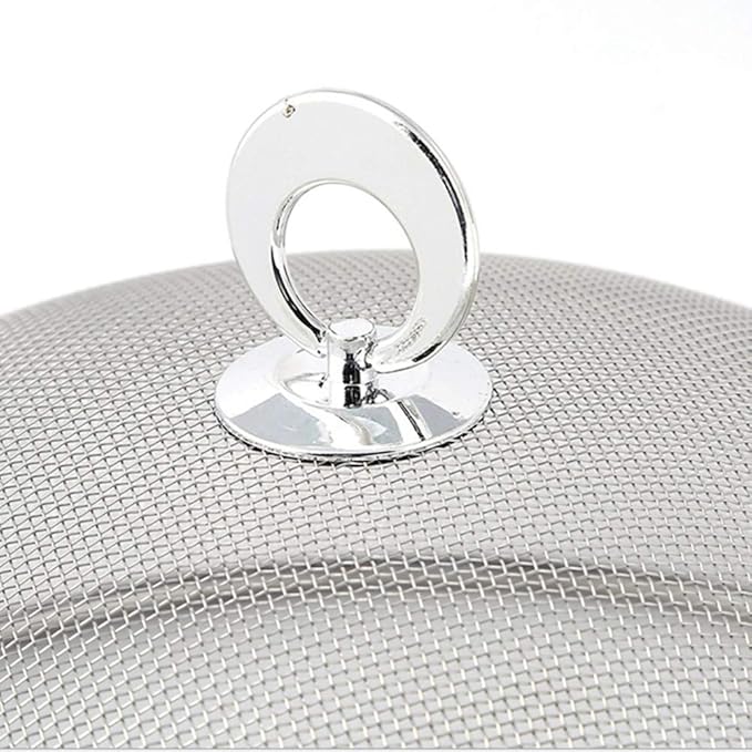 Ochine Stainless Steel Mesh Dome Food Cover Round Splatter Cover Screen Food Tent Outdoor Mesh Tent Food Cover Protectors for Home Kitchen, Outdoors, Camping, Parties, Picnics, BBQs, etc