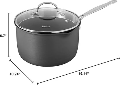 Cuisinart Chef's Classic Saucepan with Cover 3-Quart - Image 3