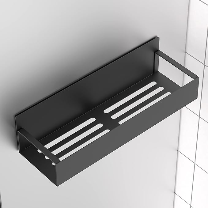 HuggieGems 6 Pack Magnetic Spice Storage Rack Organizer for Refrigerator and Oven, Matt Black Fridge Organizers and Storage - Image 5