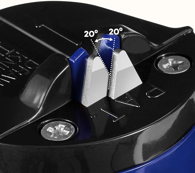 Knife Sharpeners for Kitchen Knives - Pocket Knife Sharpener Tool - Cuchillos para cocina - Kitchen Knife Sharpener with suction cup - Blade Sharpener - Small Knife Sharpening Kit - Image 5
