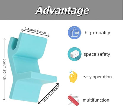 20 Piece Reusable Baking Tray Stacker, Space Saving Fixed Cookie Tray Stacker, Cookie Tray Baking Tray for Kitchen Baking (Blue)