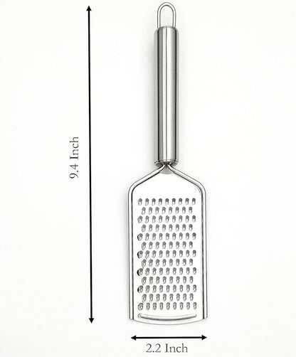 Cheese Grater, 9.4 Inch x 2.2 Inch Stainless Steel Vegetables Zester for Vegetables, Cheese, Fruits and Lemon (1) - Image 2