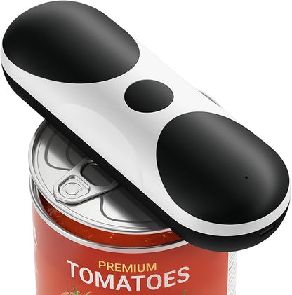 Electric Can Opener, One-Touch Automatic Can Opener, USB Rechargeable Electric Can Opener for Seniors with Arthritis- Cordless Battery Powered, Side Cut, Smooth Edge, Handsfree, for Any Size Cans by Aiorber