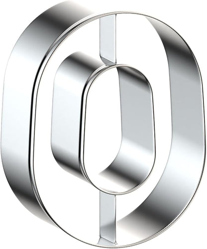 Number Cookie Cutter Set 3 Inch - 9 Pcs Xzhloym Cookie Cutters Shapes - Stainless Steel