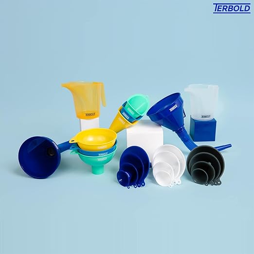 Automotive Flex Funnel with Hose | Wide Mouth Flexible Oil Funnel for Automotive Use - Gas, Transmission Fluid, Car Fuel, Oil Change (Grey) - Image 7