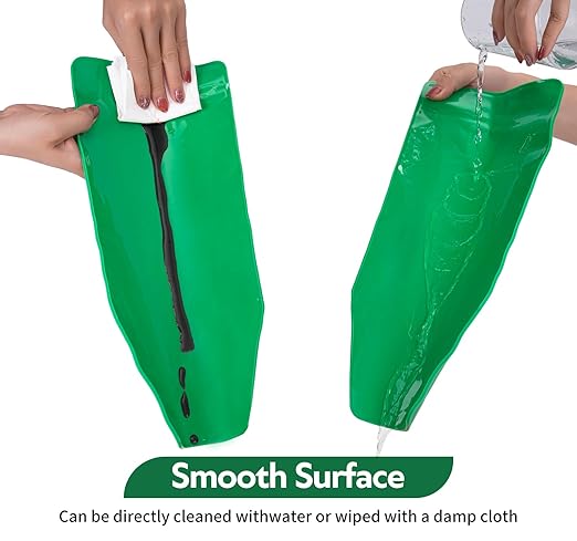 Reusable Flexible Oil Drain Funnel Form a Foldable Bendable Flex Funnel for Car Motorcycle Truck Lawnmower Snowplow Reused Oil Change Spill-Free Filling Draining Tools Easy to Store and Clean - Image 3