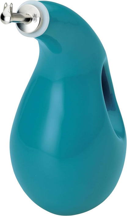 Rachael Ray Ceramics EVOO Oil and Vinegar Dispensing Bottle, 24 Ounce, Turquoise - Image 11