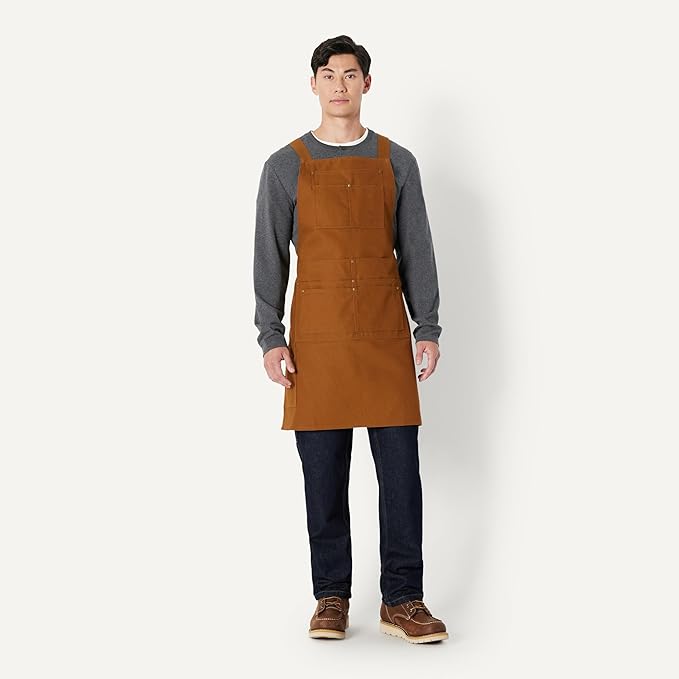 Amazon Basics Men's Chef, BBQ, Workwear Apron