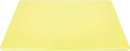 Thirteen Chefs Yellow Cutting Board - 18 x 12 Inch for Poultry and Chicken - Commercial Grade Plastic for Food Service, 1/2" Thick Dishwasher Safe Poly - Image 2