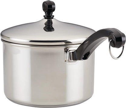Farberware Classic Stainless Steel Sauce Pan/Saucepan with Lid, 3 Quart, Silver - Image 9