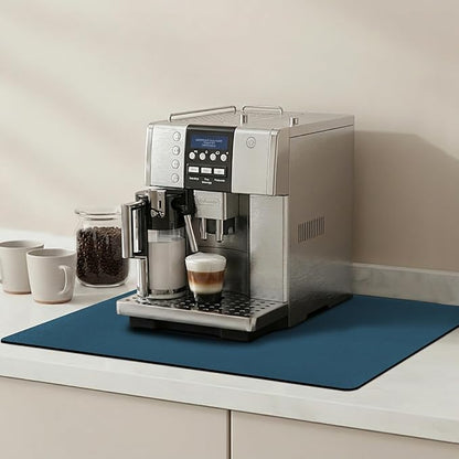 Dish Drying Mats for Kitchen Counter, Waterproof Coffee Mat for Countertop, Under Sink Mats, Coffee Bar Mat Accessories