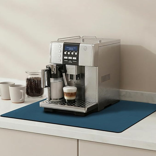 Dish Drying Mats for Kitchen Counter, Waterproof Coffee Mat for Countertop, Under Sink Mats, Coffee Bar Mat Accessories