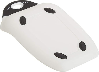Dexas Chop & Scoop Cutting Board, Small 6.5 by 10.5 inches, White with Black Handle - Image 5