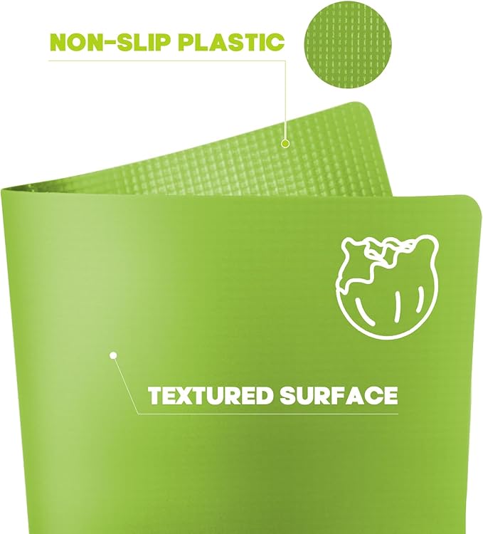 GoodLuck 5 Pieces Flexible Cutting Boards with Hanging Hole, BPA Free Plastic Cutting Boards for Kitchen, Non Slip Cutting Mat for Meat and Vegetables - Image 4