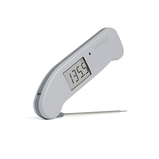 ThermoWorks Thermapen ONE, No. 1 Recommended Instant-Read Thermometer - Dove Grey by ThermoWorks