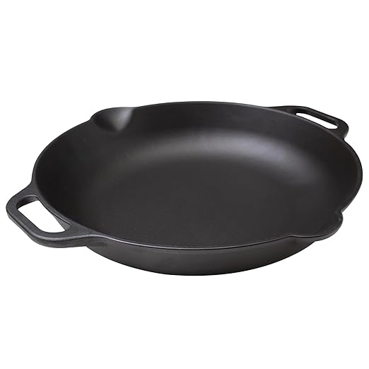 Victoria 13-Inch Cast Iron Skillet, Pre-Seasoned Cast Iron Frying Pan with Long Handle, Made in Colombia by VictoriaCastIron