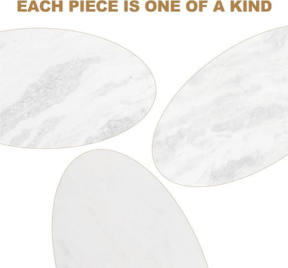 Koville African Natural Marble Rolling Pin, Non-Stick Polished Dough Roller, Pasta, Dumpling, Fondant, Pie Crust, Bread, Pizza Dough, Kitchen Baking Pastry Tools with Mat/Scraper（Namib Fantasy） - Image 6