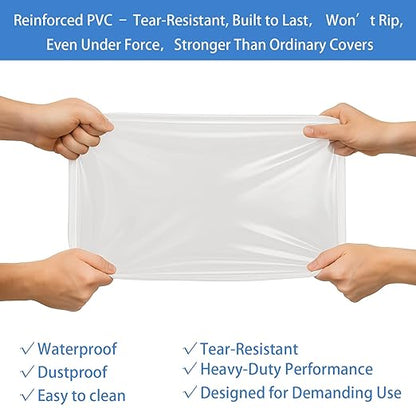 Bun Rack Cover – Transparent PVC with 4 Sided Zippers – Universal 20 Tier Sheet Pan & Speed Rack Cover – Heavy Duty, Waterproof & Dustproof Bread Rack Cover Bakery Rack Cover - Image 6