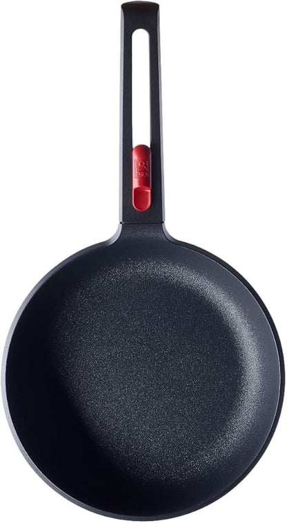 BRA COOKWARE Infinity Nonstick Frying Pan | 11-Inch Cast Aluminum Skillet | PFOA/PFAS Free Fry Pan | Removable Handle | All Cooktops (incl Induction) Searing Skillet | Oven Safe up to 425°F