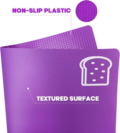 Goodluck 7 Pieces Flexible Cutting Boards, BPA Free Plastic Cutting Boards for Kitchen, Non Slip Cutting Mat for Meat and Vegetables - Image 4