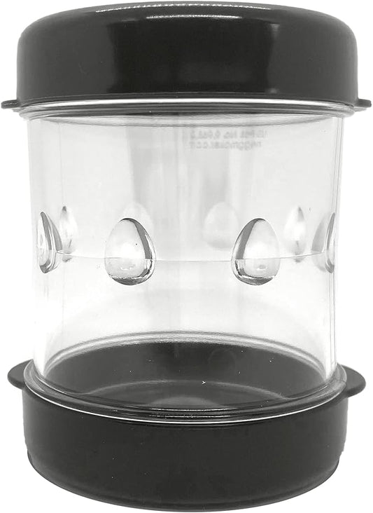 The Negg Boiled Egg Peeler Black