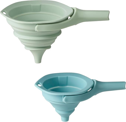 Cuisinart Set of 2 Collapsible Silicone Funnels, CTG-00-2FS