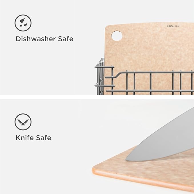 Epicurean Kitchen Series Cutting Board, 11.5-Inch × 9-Inch, Natural - Image 3