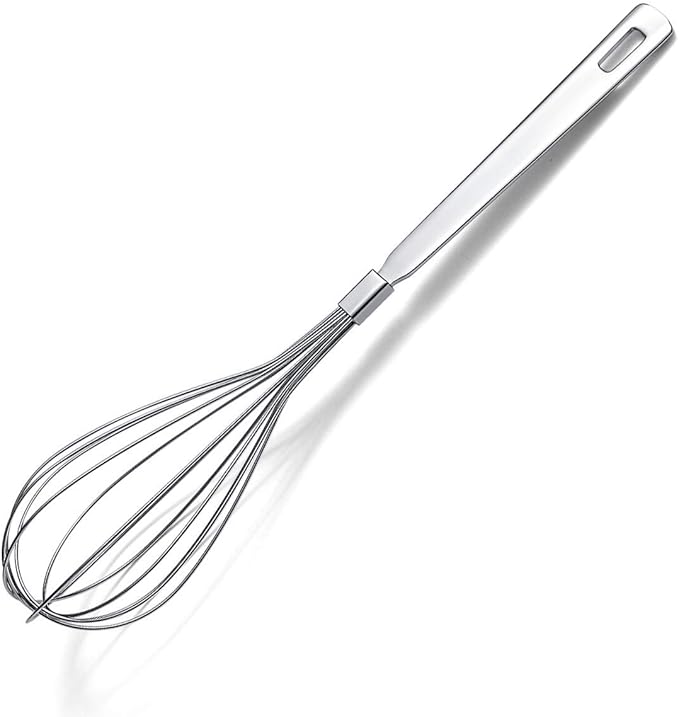 Whisk, Berglander Whisks For Cooking, Stainless Steel Balloon Whisk, Sturdy Kitchen Wire Whisk Set for Cooking, Baking, Blending, Whisking, Beating, Stirring, Dishwasher Safe, Easy to Clean by Berglander