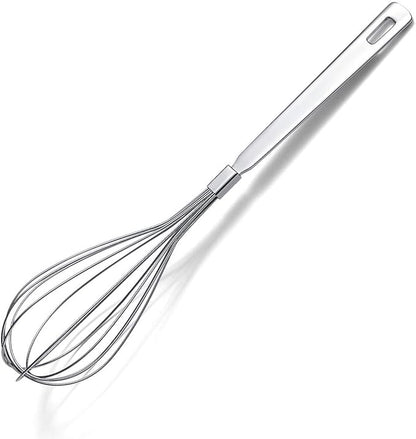 Whisk, Berglander Whisks For Cooking, Stainless Steel Balloon Whisk, Sturdy Kitchen Wire Whisk Set for Cooking, Baking, Blending, Whisking, Beating, Stirring, Dishwasher Safe, Easy to Clean by Berglander