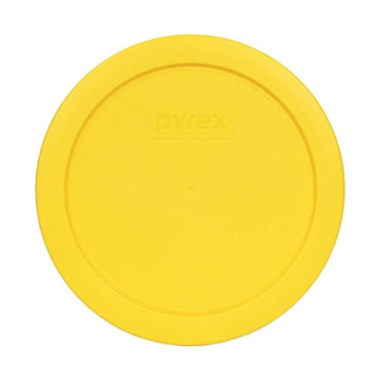 Pyrex 7201-PC 4 Cup Meyer Lemon Yellow Food Storage Replacement Lids (3-Pack) - Made in USA - Image 2