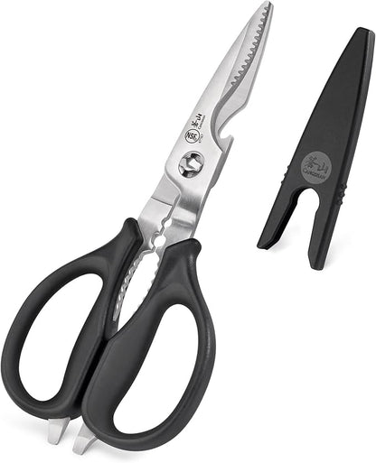 Cangshan 503343 9-inch Heavy-Duty Come-Apart Kitchen Shears with Guard - Image 2