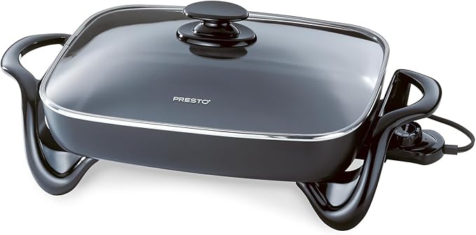 Presto 06852 16-Inch Electric Skillet with Glass Cover - Image 2