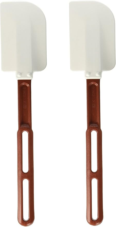 Vollrath 52010 High-Temp Silicone Spatulas, Set of 2 (10-Inch, NSF) by Vollrath