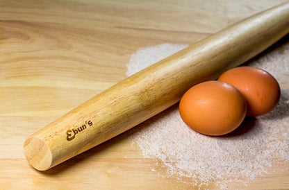 French Rolling Pin – 18 Inch Wooden Dough Roller for Baking Pizza, Pie Crust, Cookies & Pasta | Essential Kitchen Tool & Gift for Bakers, Chefs & Home Cooks - Image 8