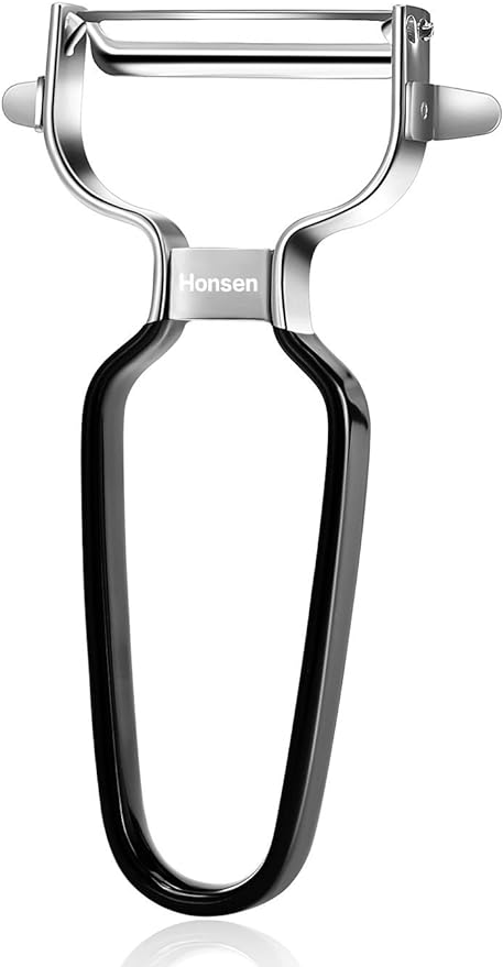Ultra Sharp Stainless Steel Vegetable Peeler For Potatoes, All Fruits & Veggies by Honsen