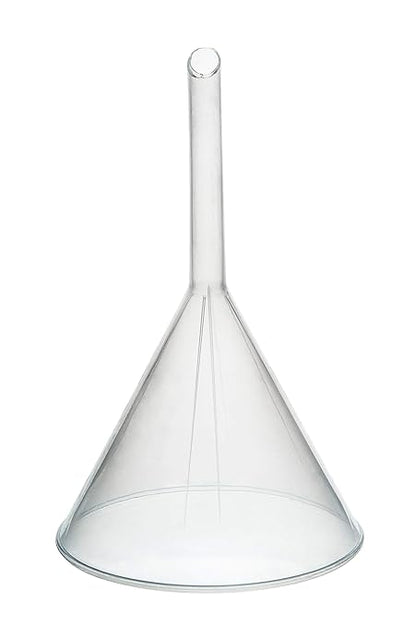 EISCO Filter Funnel, 5.7" - Polyethylene Plastic - Resistant to Acids & Alkalis - Great for Laboratory, Classroom or Home Use