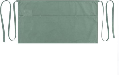 Dreamology Waist Apron with Pockets,Aprons for Waitress and Waiter,Server Apron Women, Aprons with 3 Pockets,Waist Apron,Apron for servers,Water Resistant Aprons for Cooking,Gardening etc (3 Pack)