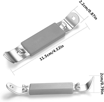 3 Pieces Magnetic Bottle Openers Can Opener Classic Beer Opener Stainless Steel Small Bottle Opener Can Tapper with Magnet for Camping and Traveling HANCELANT - Image 3