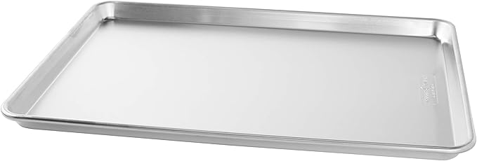Nordic Ware Naturals Extra Large, 21 x 15 inch Baking Set - USA Made Aluminum Commercial Quality Pan for Baking or Roasting, Encapsulated Galvanized Steel Rim Prevents Warping, 2pk Big Sheet - Image 7